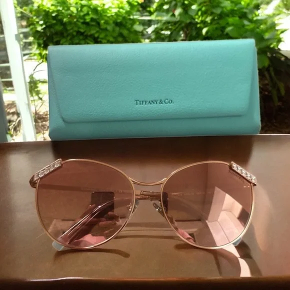 Tiffany & Co. | Accessories | Tiffany Co Gold Sunglasses  display picture 1